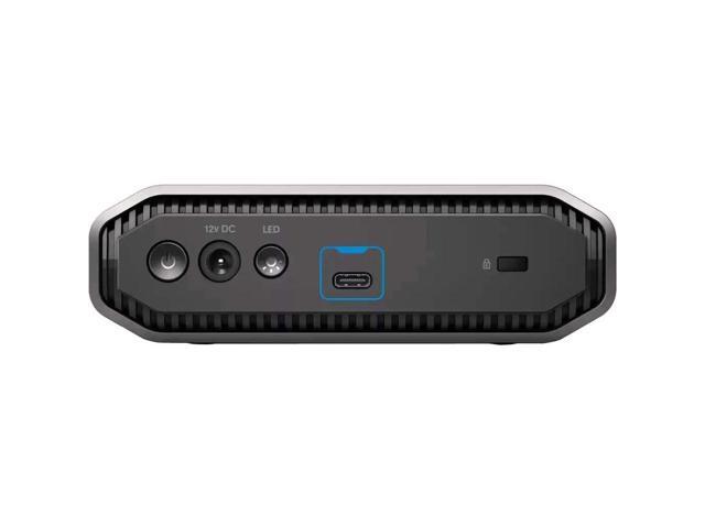 WD G-DRIVE SDPHF1A-012T-NBAAD 12 TB Desktop Hard Drive - External - Desktop PC Device Supported - USB 3.2 (Gen 2) - 7200rpm - 250 MB/s Maximum Read...