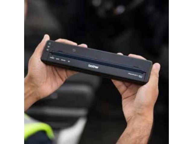 Brother PocketJet PJ-883 300 dpi Mobile Thermal Monochrome Printer with USB-C, Wi-Fi & Bluetooth, No Battery