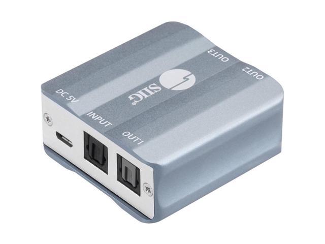 SIIG 1x3 S/PDIF Toslink Splitter CEAU0211S1