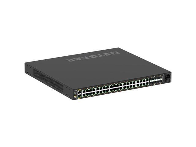 Netgear AV Line M4250 GSM4248PX 40-Port Gigabit PoE+ Compliant Managed AV Switch with SFP+ (960W) - image 4
