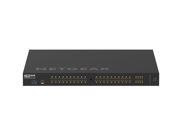Netgear AV Line M4250 GSM4248PX 40-Port Gigabit PoE+ Compliant Managed AV Switch with SFP+ (960W) - image 7