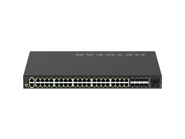Netgear AV Line M4250 GSM4248PX 40-Port Gigabit PoE+ Compliant Managed AV Switch with SFP+ (960W) - image 8