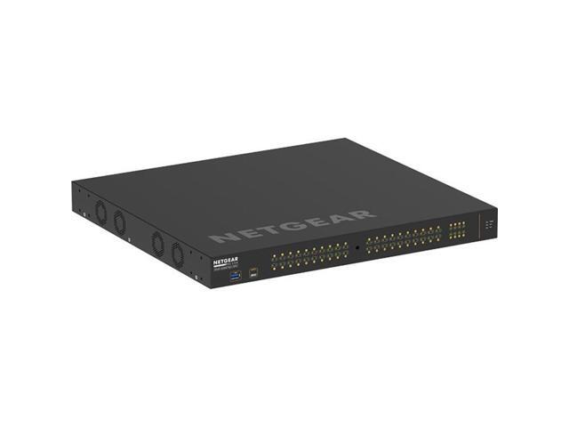 Netgear AV Line M4250 GSM4248PX 40-Port Gigabit PoE+ Compliant Managed AV Switch with SFP+ (960W) - image 6