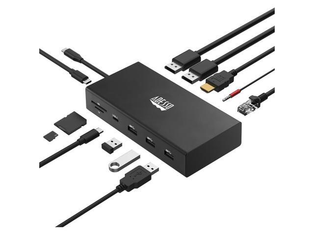 Adesso 12-in-1 USB-C Multi-Port Docking Station (TAA Compliant) - image 3
