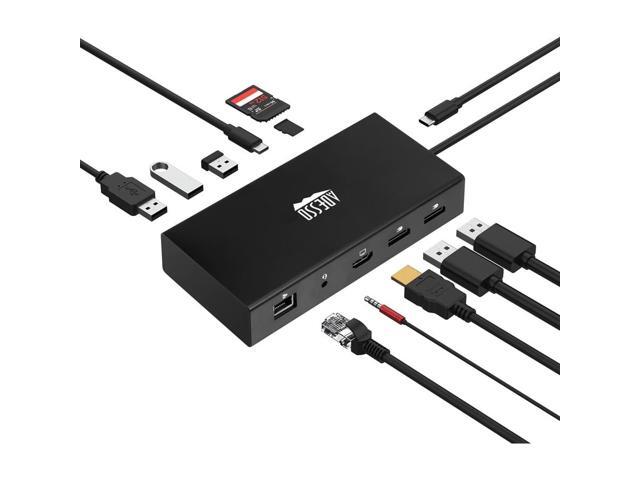 Adesso 12-in-1 USB-C Multi-Port Docking Station (TAA Compliant) - image 5