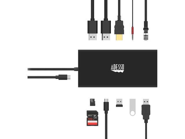 Adesso 12-in-1 USB-C Multi-Port Docking Station (TAA Compliant) - image 4