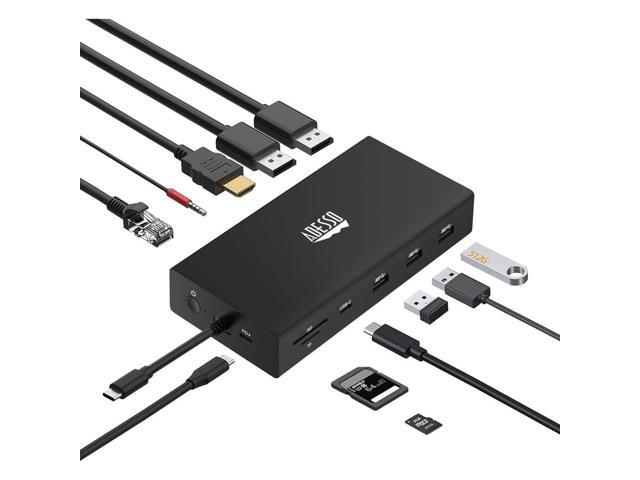 Adesso 12-in-1 USB-C Multi-Port Docking Station (TAA Compliant) - image 7