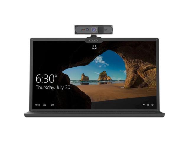 CODi Allocco 1080P IR Facial Recognition Webcam Black (A05023)