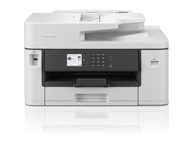 Brother - MFC-J5340DW Wireless All-in-One Business Inkjet Printer with Ledger Printing up to 11”x17” - White/Gray - image 2
