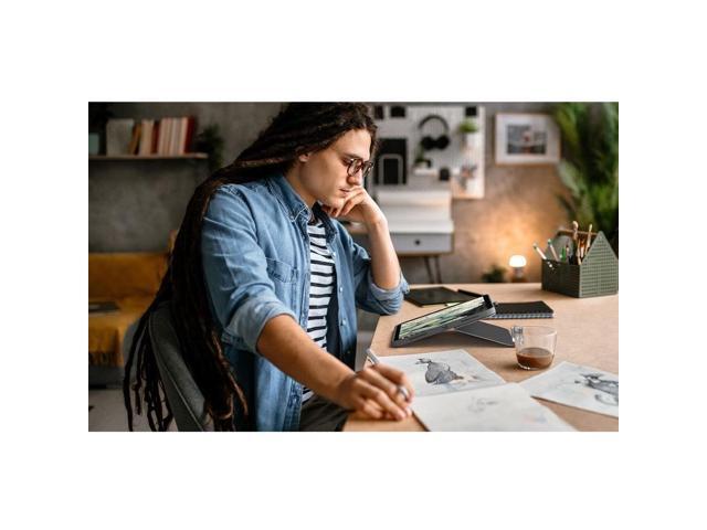 Logitech - Combo Touch Keyboard and Trackpad Case for Apple iPad - Latest Model A16 chip and iPad 10th Gen with Detachable Keyboard - Oxford Gray - image 4