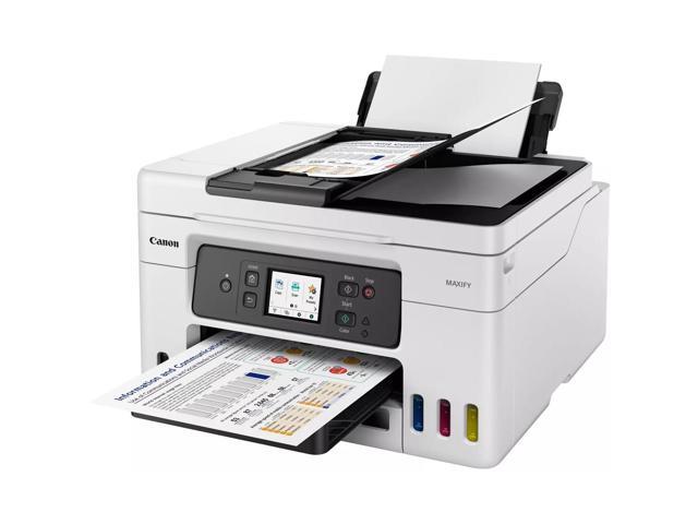 Canon - MAXIFY Megatank GX4020 Wireless All-In-One Supertank Inkjet Printer with Fax - White - image 5
