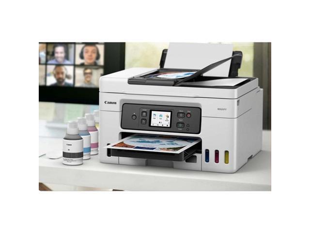 Canon - MAXIFY Megatank GX4020 Wireless All-In-One Supertank Inkjet Printer with Fax - White - image 6