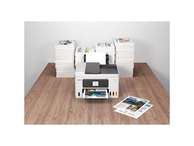 Canon - MAXIFY Megatank GX4020 Wireless All-In-One Supertank Inkjet Printer with Fax - White - image 7