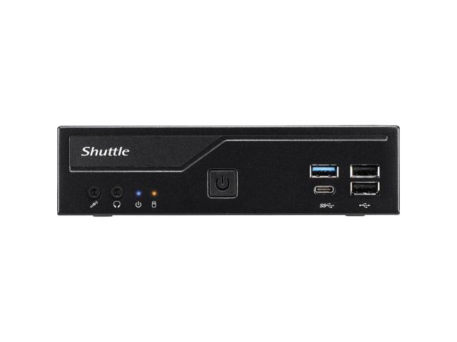 Shuttle XPC slim DH610 Barebone System - Slim PC - Socket LGA-1700 - 1 x Processor Support - Intel H610 Chip - 64 GB DDR4 SDRAM DDR4-3200/PC4-25600...