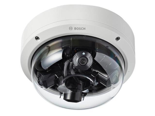 Bosch FlexiDome 12 Megapixel Network Camera - Dome - 98 ft Infrared Night Vision - 3.70 mm- 7.70 mm Varifocal Lens - 2.1x Optical - IK10 - IP66