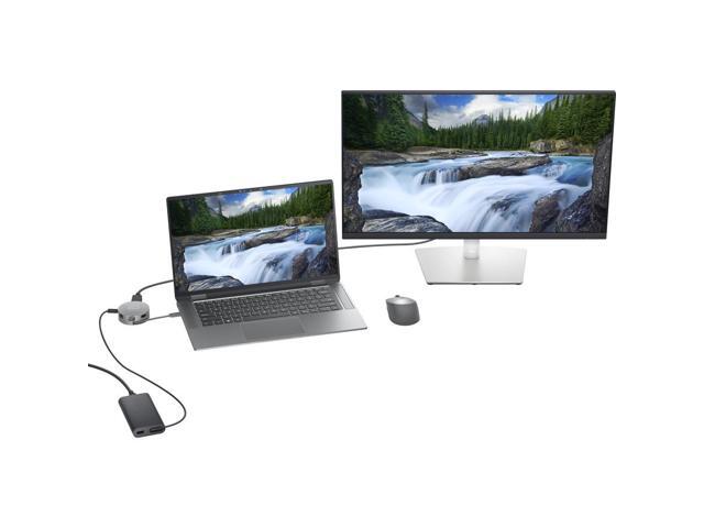 Dell - DA305 6-in-1 USB-C Universal Multiport Adapter Docking Station - Gray - image 3