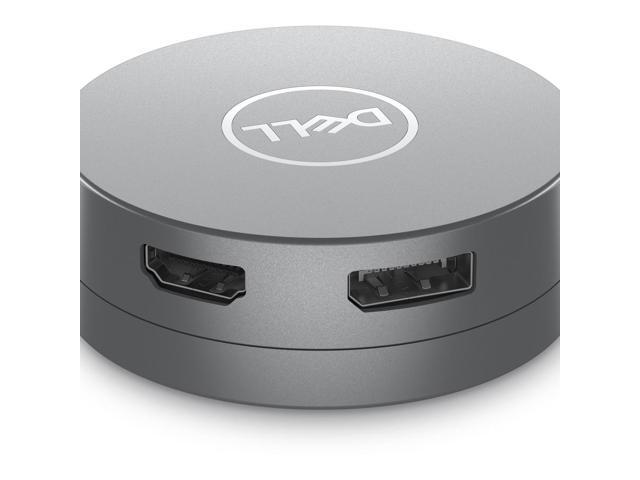 Dell - DA305 6-in-1 USB-C Universal Multiport Adapter Docking Station - Gray - image 4