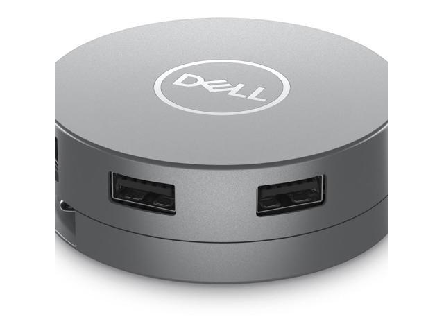 Dell - DA305 6-in-1 USB-C Universal Multiport Adapter Docking Station - Gray - image 6