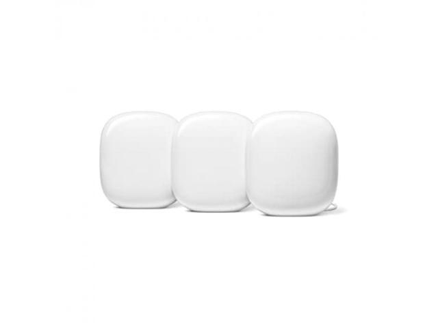 Google - Nest Wi-fi Pro 6e AXE5400 Mesh Router (3-pack) - Snow - image 3