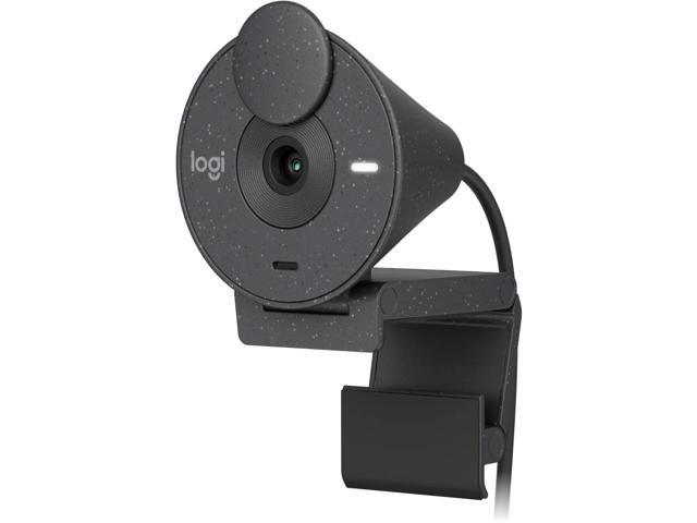 Logitech - Brio 305 Full HD 1080P Webcam with Privacy Shutter, works with Zoom, Microsoft Teams, Google Meet - Graphite - image 4