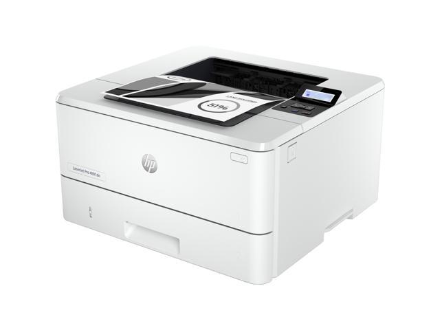 HP - LaserJet Pro 4001dn Black-and- Laser Printer - White - image 6
