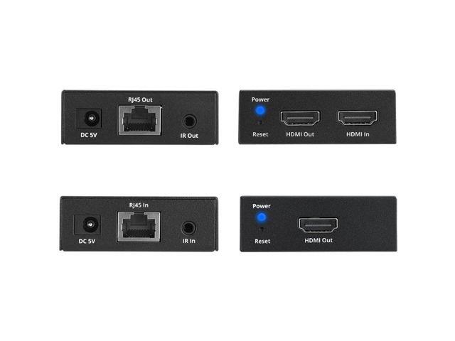 SIIG 4K60Hz HDMI over Cat6 Extender with Loopout & IR 50m CEH27K11S1