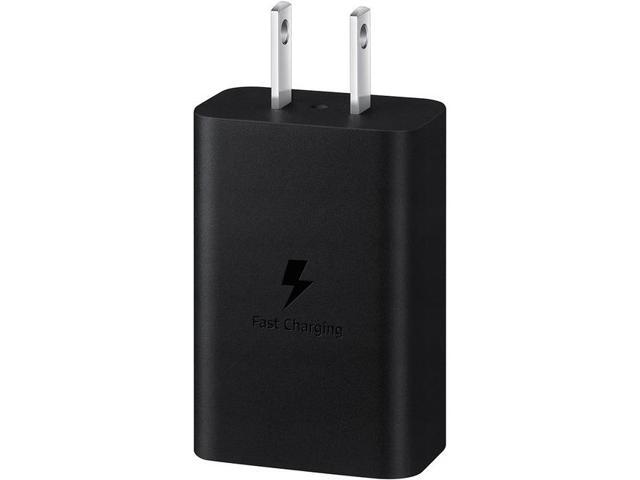 samsung 15w wall charger type c only (cable not included), black