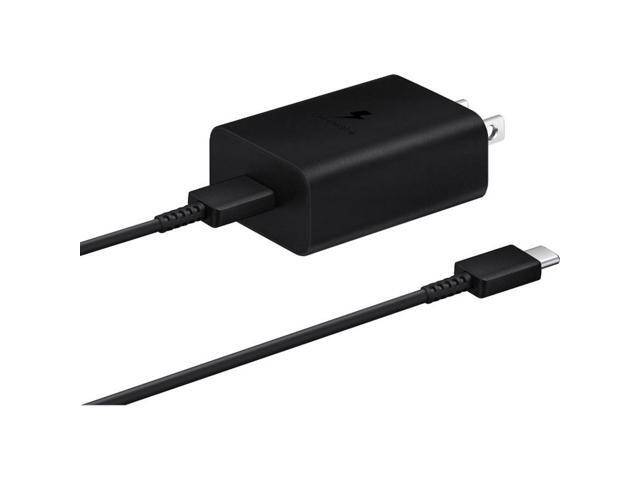 samsung 15w wall charger type c only (cable not included), black