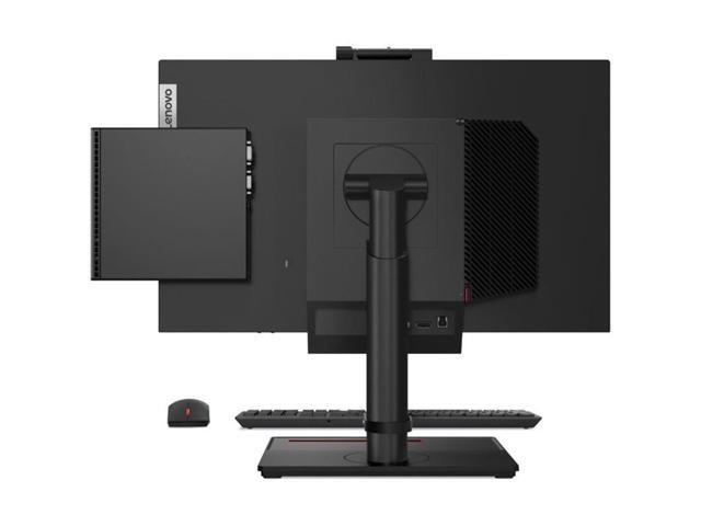 Lenovo - ThinkCentre M75q Gen 2 Desktop - AMD Ryzen 5 PRO 5650GE - 8GB Memory - 256GB SSD - Black - image 6