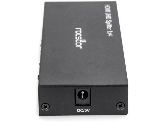 Rocstor Premium 4 Port HDMI Splitter 4K / 60Hz Y10C294B1 - image 5