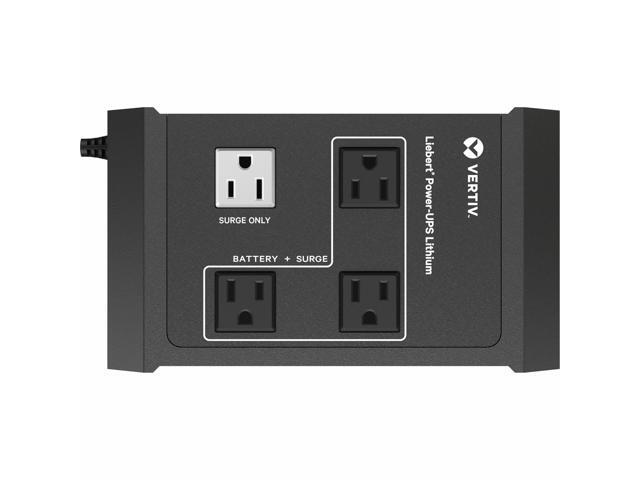 Vertiv Liebert PUL-400LVT Power-UPS Lithium 400VA/240W 120V Standby Lithium-Ion UPS - Single Phase UPS, Energy Star certified, compact and...