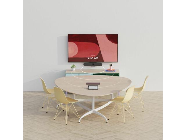 Logitech - Rally Bar Huddle 4K Ultra HD Webcam for Business - Black - image 3