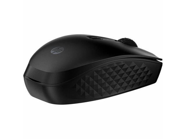 HP 425 Mouse - Wireless - Bluetooth - Black - 4000 dpi - Tilt Wheel - 7 Button(s) - 6 Programmable Button(s)