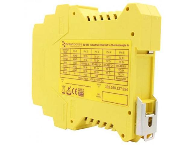 ETHERNET-8 THERMOCOUPLE INPUT OPERATING TEMPERATURE -40F TO +185F