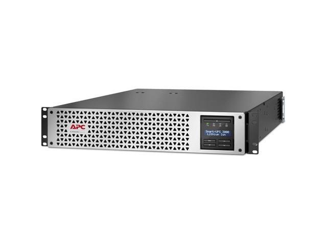 APC by Schneider Electric Smart-UPS, Lithium-Ion, 3000VA, 120V with SmartConnect Port - 2U Rack-mountable - 2 Hour Recharge - 120 V, 125 V Input -...