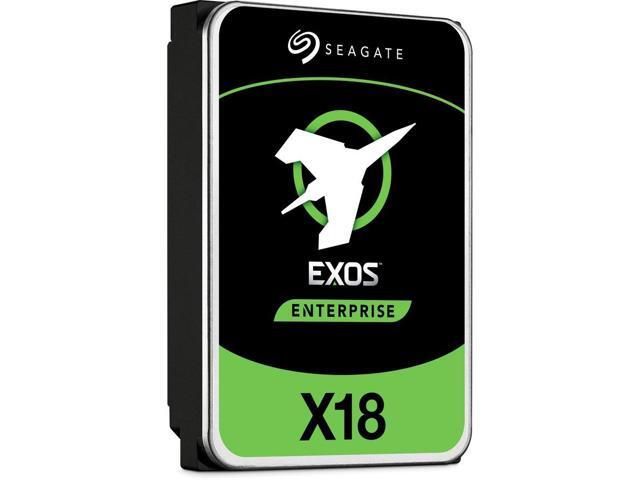Seagate Exos X18 ST14000NM001J 14TB 7200 RPM 256MB Cache SATA 6.0Gb/s 3.5' Internal Hard Drive, SED
