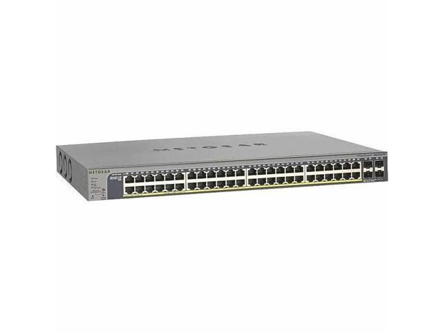 Netgear ProSafe GS752TP 48-Port Manageable Gigabit Ethernet Switch, GS752TP-300NAS