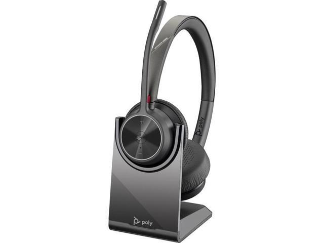 Poly Voyager 4320-M Microsoft Teams Certified Headset with charge stand