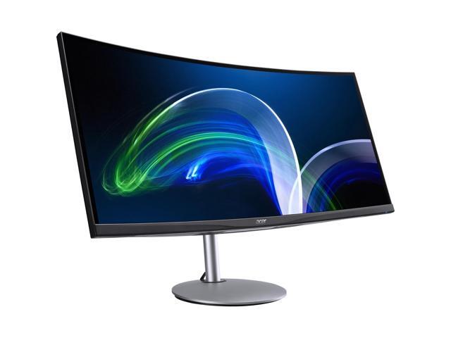 Acer CB342CU 34' Class UW-QHD LED Monitor - 21:9 - Silver - 34' Viewable - In-plane Switching (IPS) Technology - LED Backlight - 3440 x 1440 - 16.7...