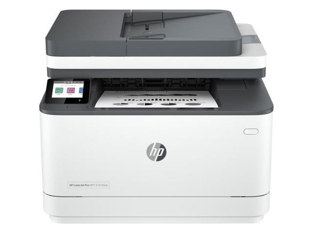 HP - LaserJet Pro MFP 3101fdw Wireless AI-Enabled Black-and- All-in-One Laser Printer - White - image 9