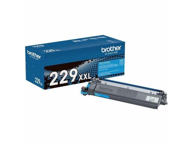Brother Genuine TN229XXLC Super High-yield Cyan Toner Cartridge