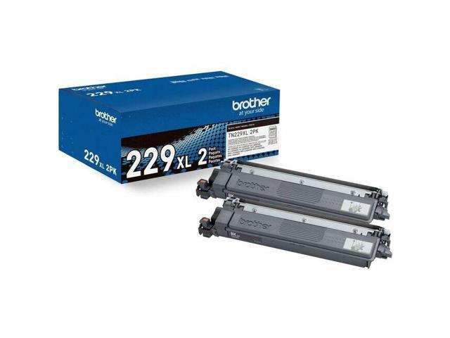 Brother Genuine TN229XL2PK High-yield Black Toner Cartridge Twin-Pack
