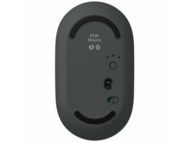 Logitech POP Mouse, Wireless Mouse with Customizable Emojis, SilentTouch Technology, Precision/Speed Scroll, Compact Design, Bluetooth,...