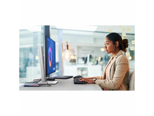 Dell - UltraSharp 27" IPS LED 120Hz Monitor (USB, HDMI) - Platinum Silver, Silver - image 5