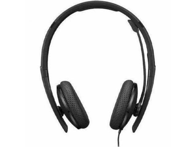 Lenovo Wired VoIP Headset (Teams) - Stereo - USB Type C - Wired - 2.2 Kilo Ohm - 20 Hz - 20 kHz - Over-the-head - Binaural - Ear-cup - 5.86 ft...