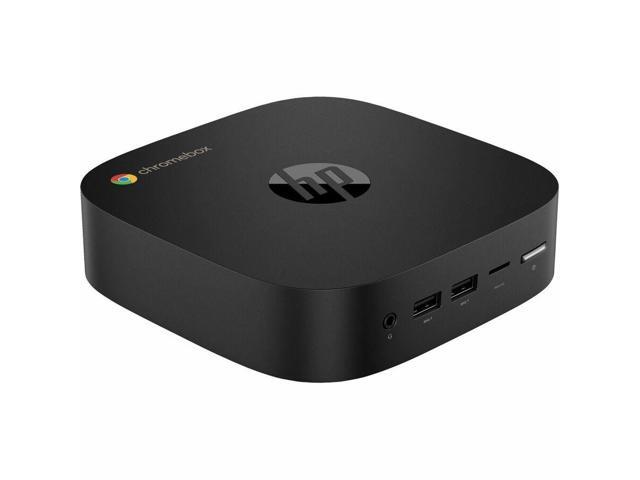 HP - G4 Mini Chromebox - Intel Celeron - 4GB Memory - 64GB Emmc - Black - image 6