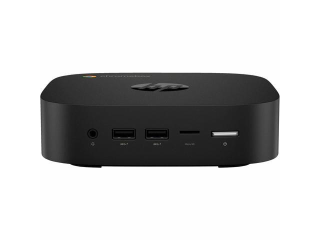HP - G4 Mini Chromebox - Intel Celeron - 4GB Memory - 64GB Emmc - Black - image 8