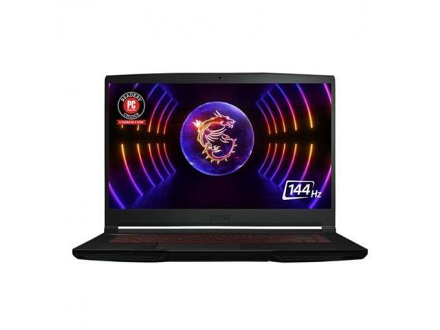 MSI Thin GF63 15.6' Gaming Notebook FHD 144Hz Intel Core i5-12450H 8GB RAM 512GB SSD NVIDIA GeForce RTX 2050 4GB Black - 15.6' FHD Display -...