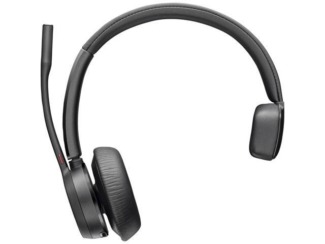 Poly Voyager 4310 USB-C Headset - Siri, Google Assistant - Mono - USB Type A, USB Type C - Wired/Wireless - Bluetooth - 164 ft - 20 Hz - 20 kHz -...