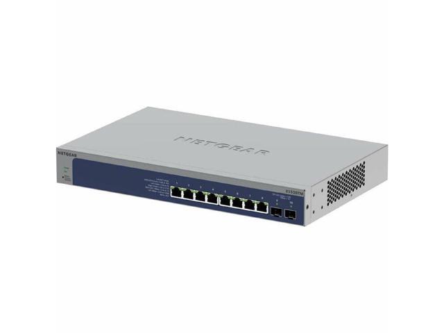 NETGEAR 8-Port 10G/Multi-Gigabit Ethernet Smart Switch with 2 10G SFP+ Ports XS508TM